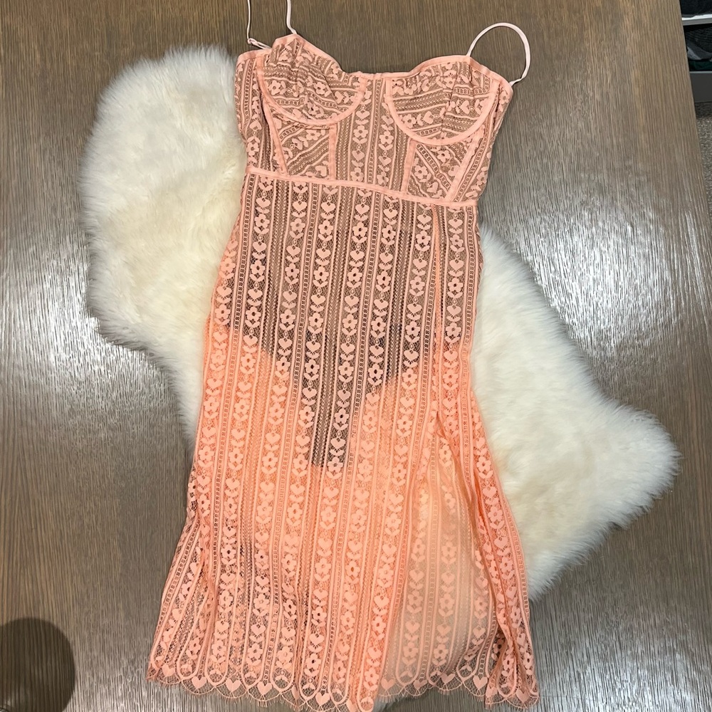 For Love & Lemons Sheath Dress w/ Bodysuit